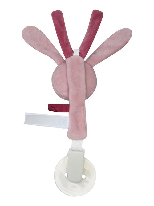 ATTACHE TETINE LAPIN ROSE - Kiabi