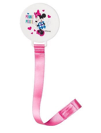 Product Pour ne plus perdre la précieuse tétine ! - Attache tétine 'Mickey' - Pince en plastique imprimée 'Mickey' - Lien en tissu satiné - Attache par scratch - Longueur totale : 22 cm environHabillement Bébé / Garçon 0-36 mois / Puériculture / Pour dormir Standard KIABI