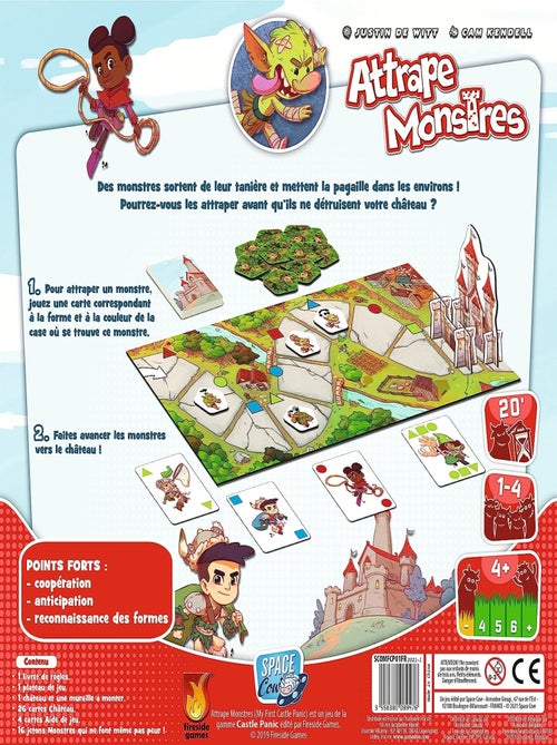 Attrape Monstres - Asmodee - Kiabi
