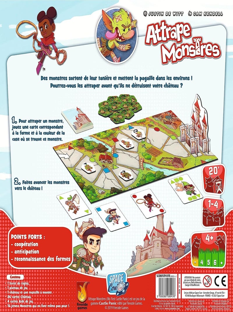 Attrape Monstres - Asmodee Multicolore - Kiabi