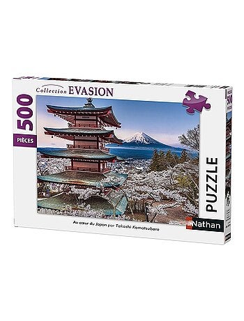 Au Coeur Du Japon Puzzle 500 Pièces - Nathan