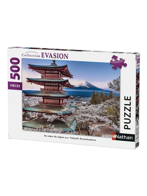 Au Coeur Du Japon Puzzle 500 Pièces - Nathan - Kiabi