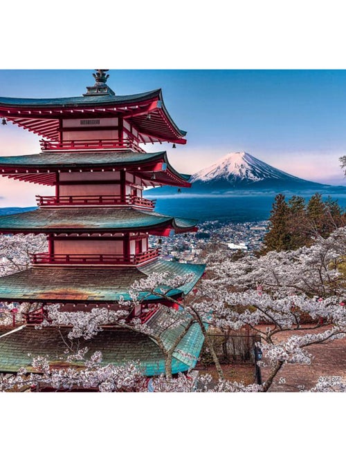 Au Coeur Du Japon Puzzle 500 Pièces - Nathan - Kiabi