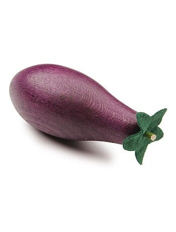 Aubergine en bois