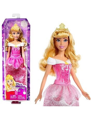Aurore Poupée 29 cm, Mattel Poupée Disney Princesses habillage et accessoires HLW09