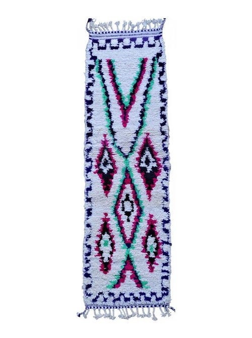 Authentique tapis berbère fait à la main en laine BENI OUARAIN DH - Kiabi