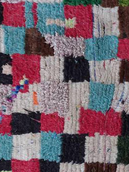 Authentique tapis berbère fait main en laine ZEMERI - Kiabi Authentique tapis berbère fait main en laine ZEMERI - Kiabi