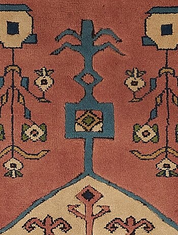 Authentique tapis d'Orient fait main en laine KARS A