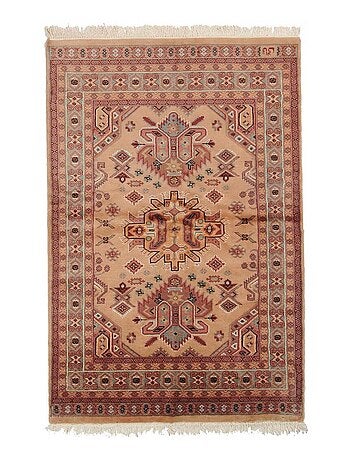 Authentique tapis d'Orient fait main en laine SHADAPOUR