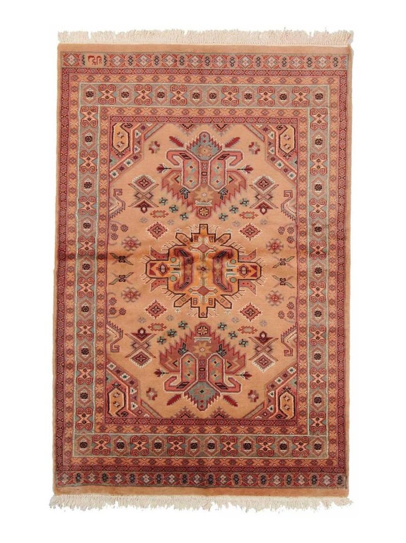 Authentique tapis d'Orient fait main en laine SHADAPOUR Multicolore - Kiabi