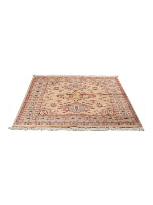 Authentique tapis d'Orient fait main en laine SHADAPOUR - Kiabi