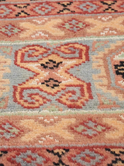 Authentique tapis d'Orient fait main en laine SHADAPOUR - Kiabi