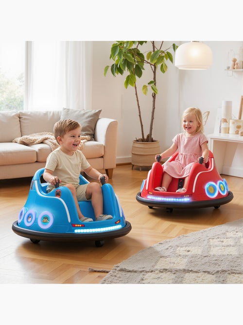 Auto-tamponneuse enfant licence angry bird 360° télécommande effets - Kiabi