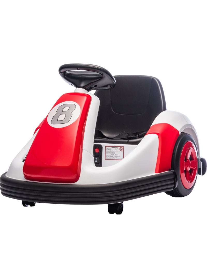 Auto-tamponneuse enfant rotation 360° effets sonores lumineux Rouge - Kiabi