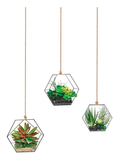 Autocollant mural suspensions de plantes - Kiabi