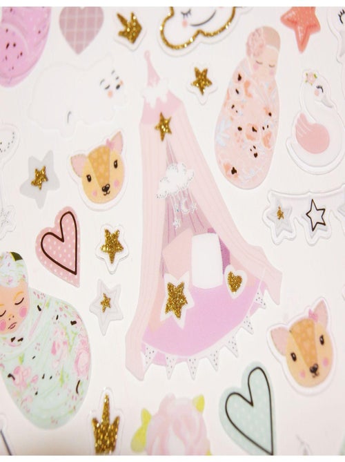 Autocollants - Baby-shower - Naissance - - Global Gift - Kiabi
