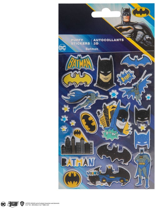 Autocollants 3d batman - dc comics - Kiabi