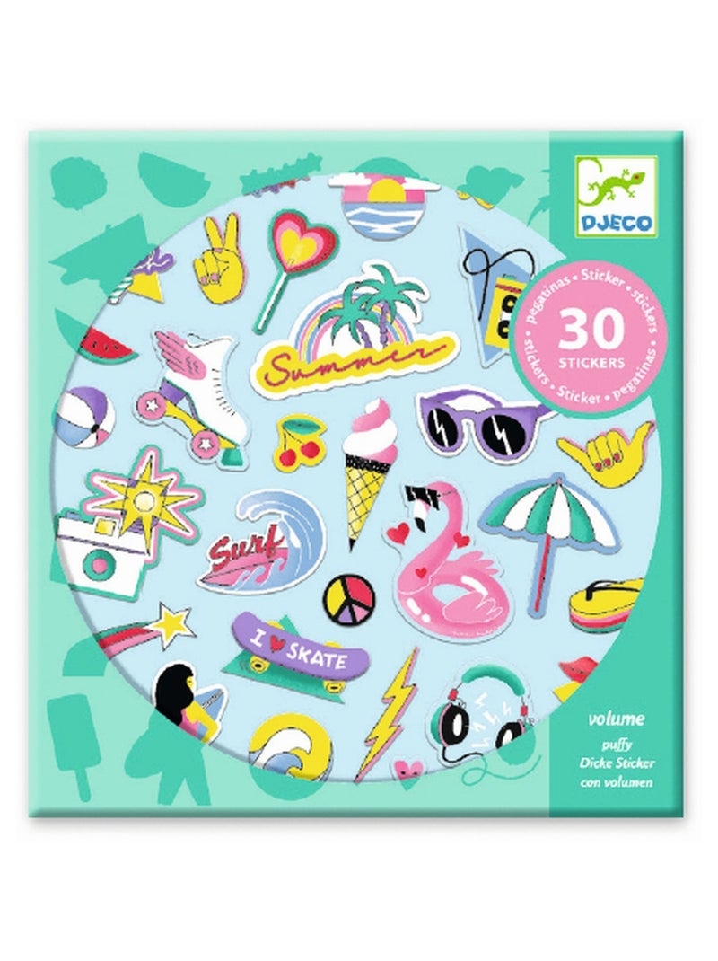 Autocollants Californie Multicolore - Kiabi