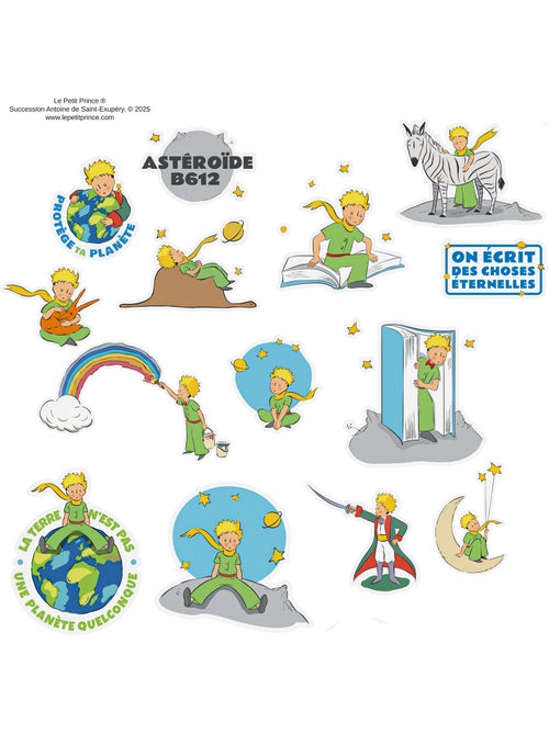 Autocollants Le Petit Prince Cosmique - Le Petit Prince - Kiabi Autocollants Le Petit Prince Cosmique - Le Petit Prince - Kiabi