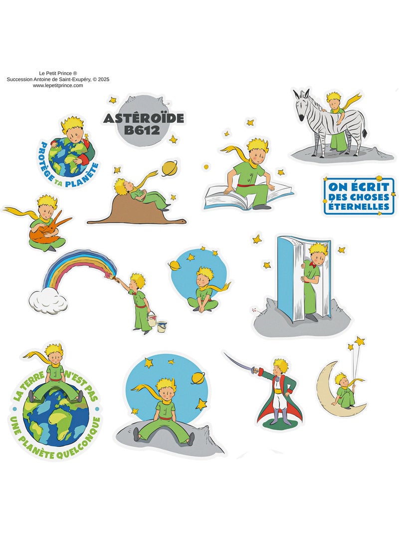 Autocollants Le Petit Prince Cosmique - Le Petit Prince Multicolore - Kiabi