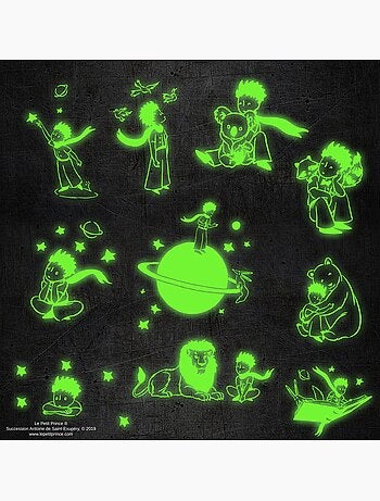 Autocollants Phosphorescent Le Petit Prince - Le Petit Prince