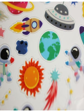 Autocollants phosphorescents - Astronautes et - Global Gift