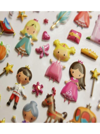 Autocollants réutilisables - Relief 3D - - Global Gift