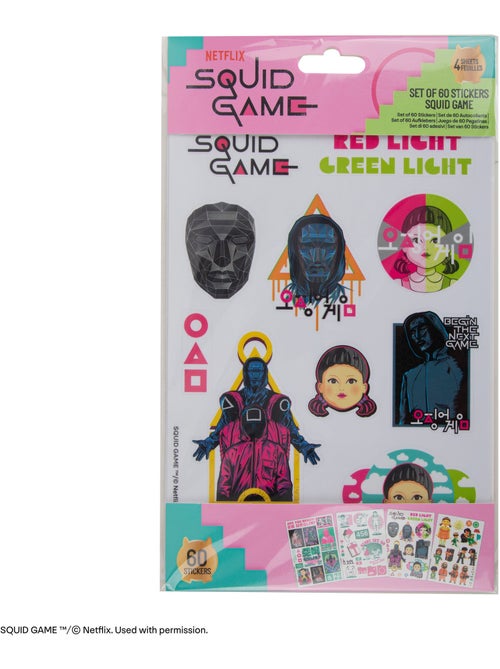 Autocollants Squid Game - Squid Game - Kiabi