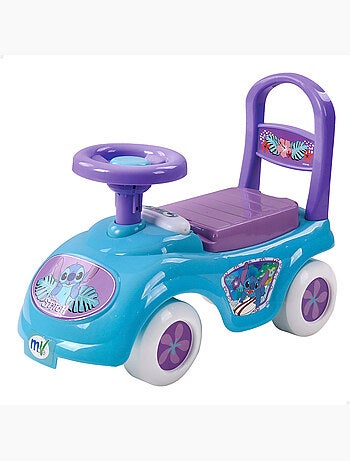 Autoportée stitch avec téléphone, klaxon et espace de rangement