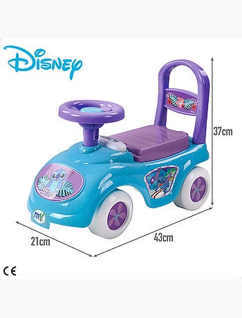 Autoportée stitch avec téléphone, klaxon et espace de rangement