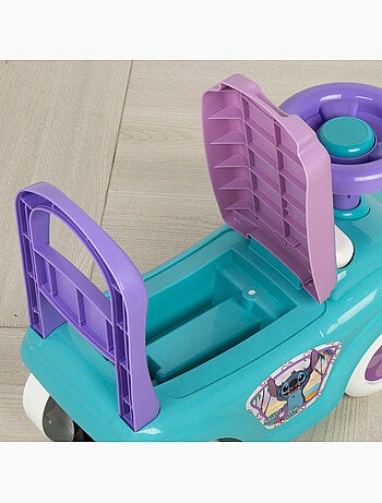 Autoportée stitch avec téléphone, klaxon et espace de rangement