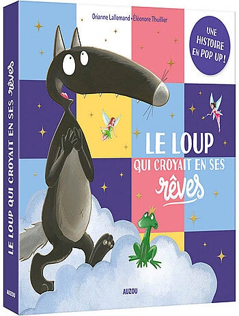 Auzou Editions - Livre pop-up Le loup et ses rêves