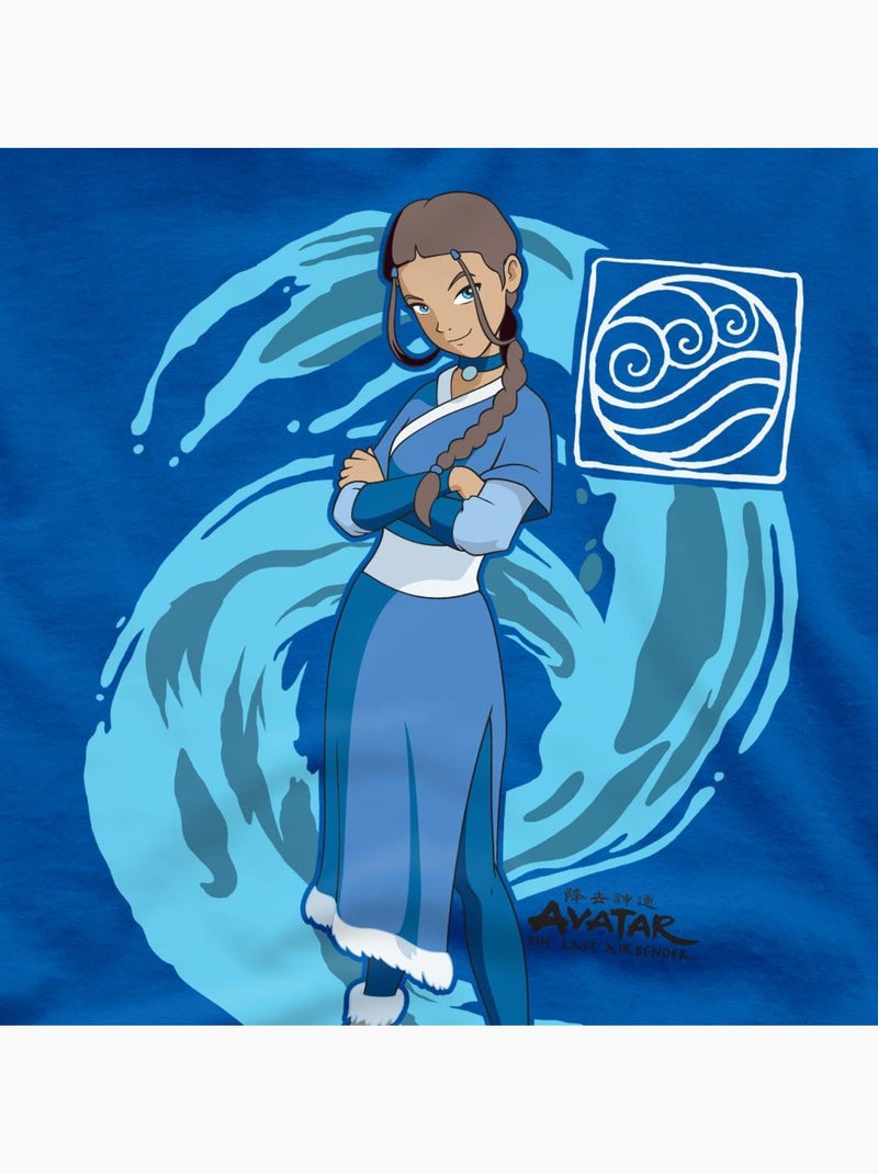 Avatar: Le dernier maître de l'air - T-shirt WATER WAVE Bleu roi - Kiabi