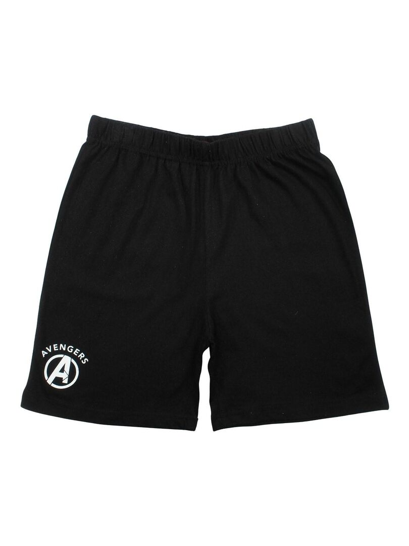Avengers Ensemble T-Shirt + Short Garçon Bleu Marine - 10 Ans