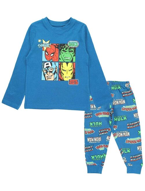 Avengers - Pyjama garçon imprimé Avengers en coton - Kiabi
