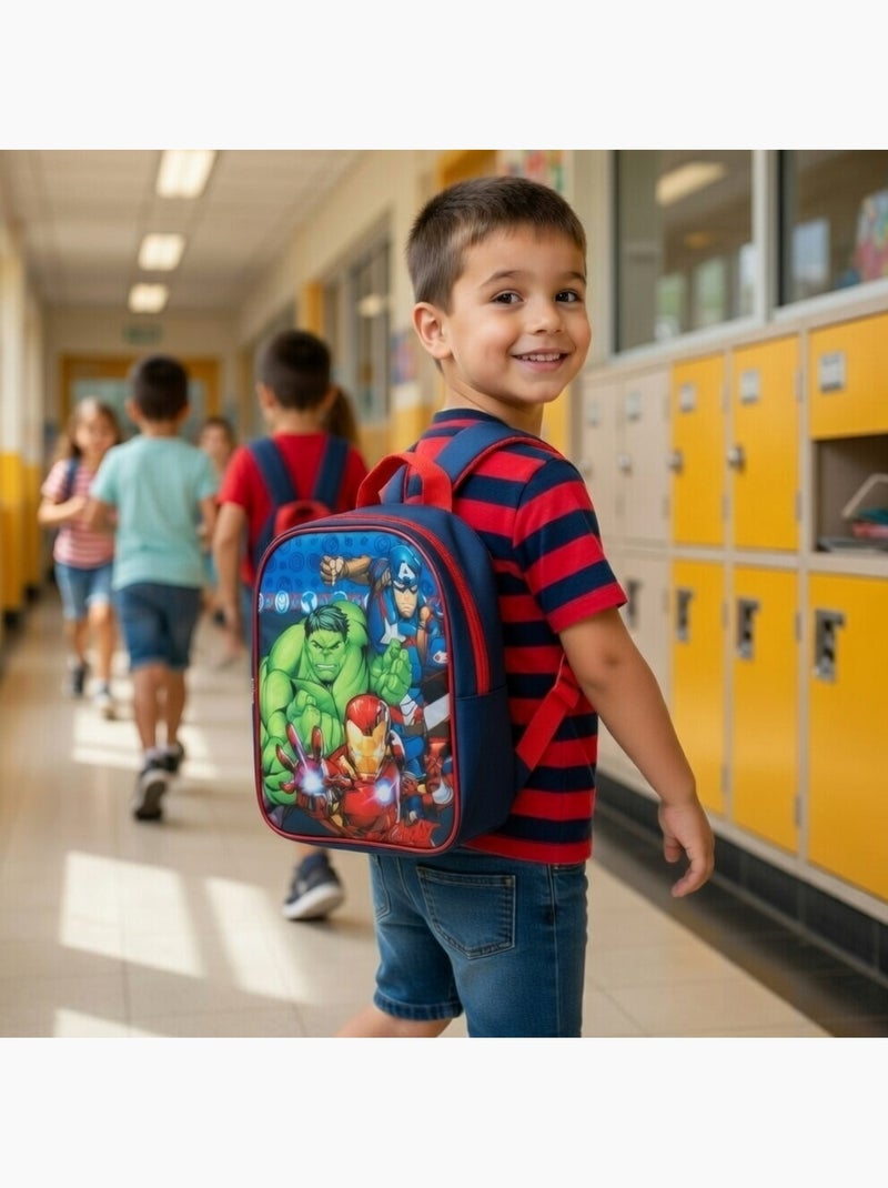 Avengers - Sac à dos enfant 25cm Bleu marine - Kiabi