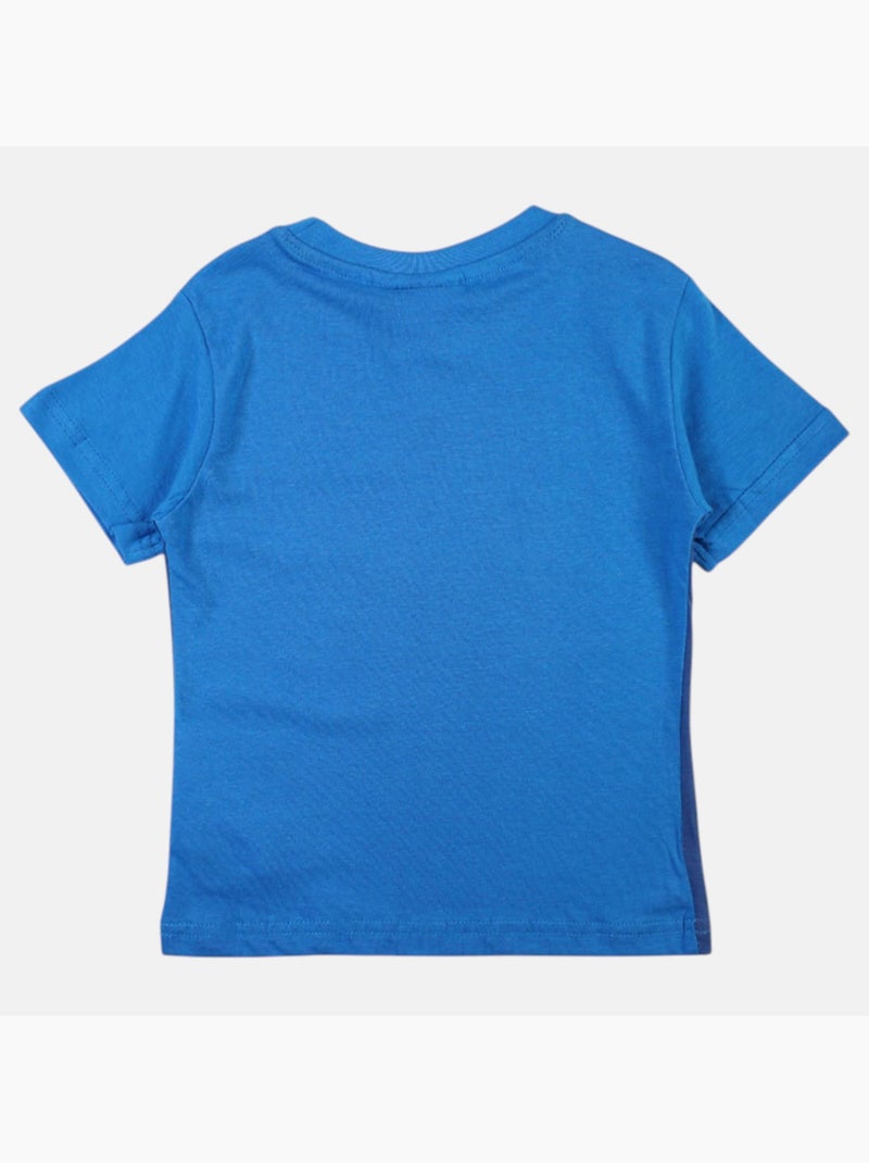 Avengers - T-shirt manches courtes garçon avec imprimé Bleu - Kiabi