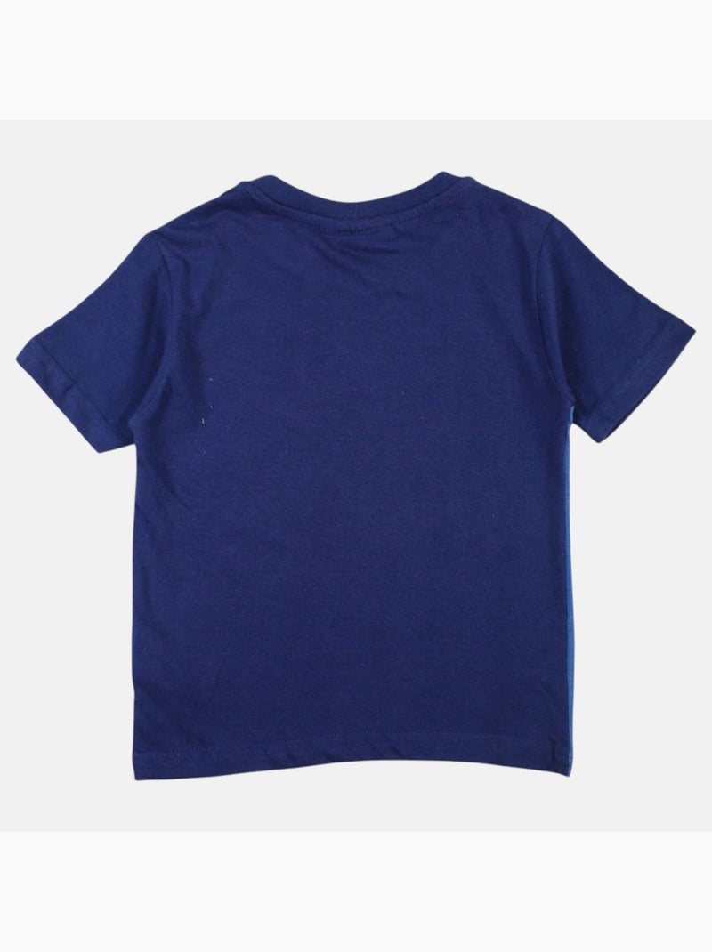 Avengers - T-shirt manches courtes garçon avec imprimé Bleu marine - Kiabi