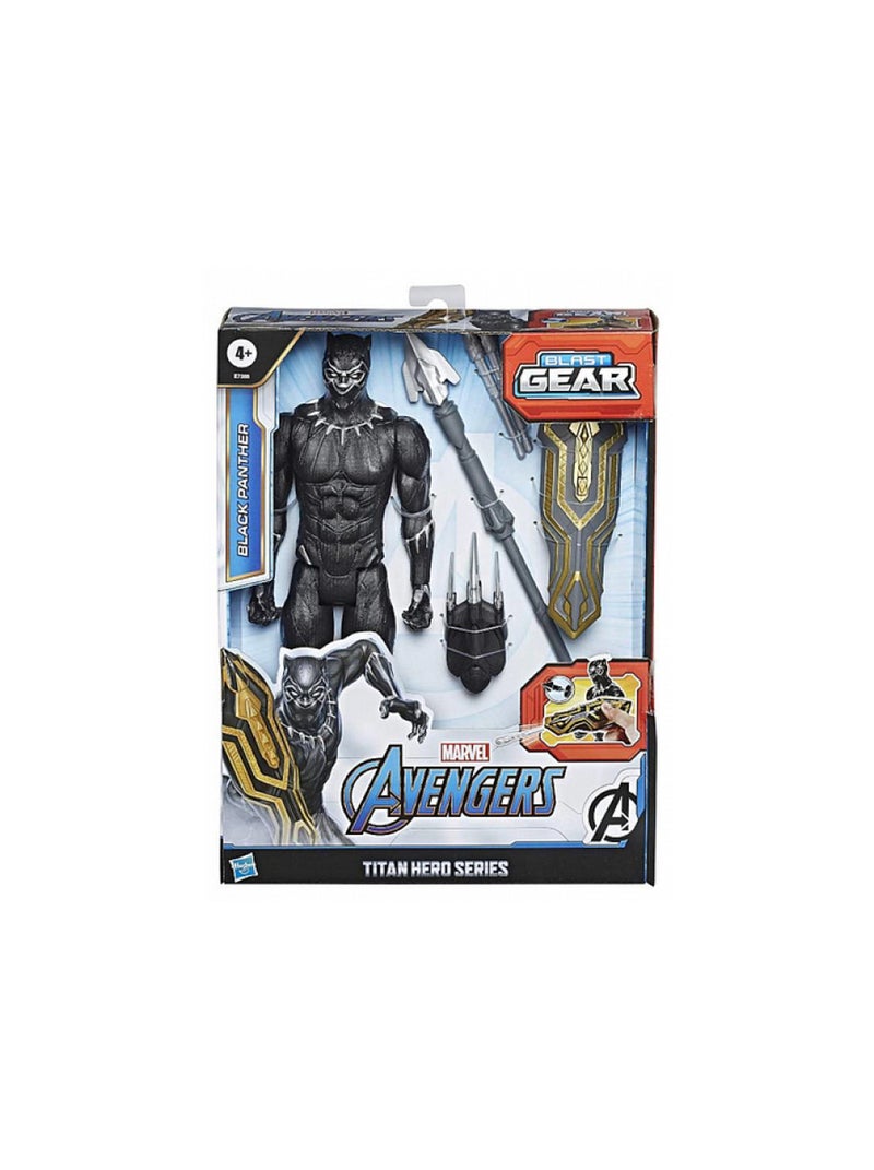 Avengers Figurine Black Panther Avec Accessoire 30cm N/A - Kiabi