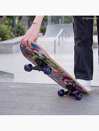 Avengers skateboard 79x20 cm + 5 ans