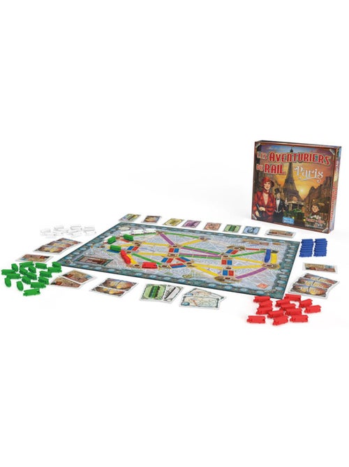 Aventuriers Du Rail Paris - Asmodee - Kiabi