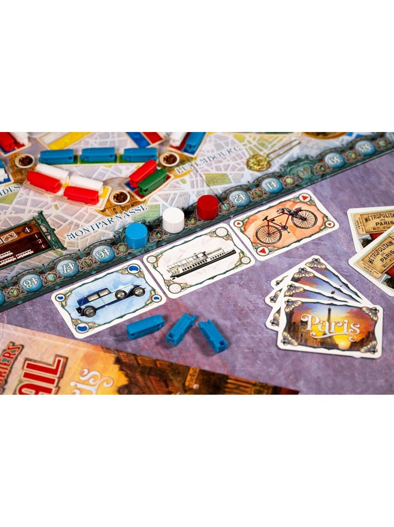 Aventuriers Du Rail Paris - Asmodee Rouge - Kiabi