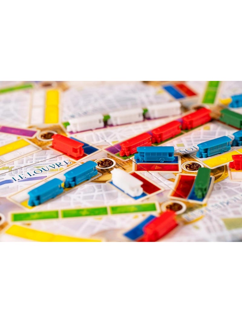 Aventuriers Du Rail Paris - Asmodee Rouge - Kiabi