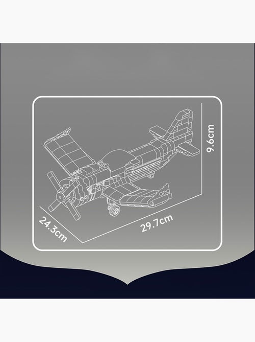 Avion de course à hélice - Kiabi