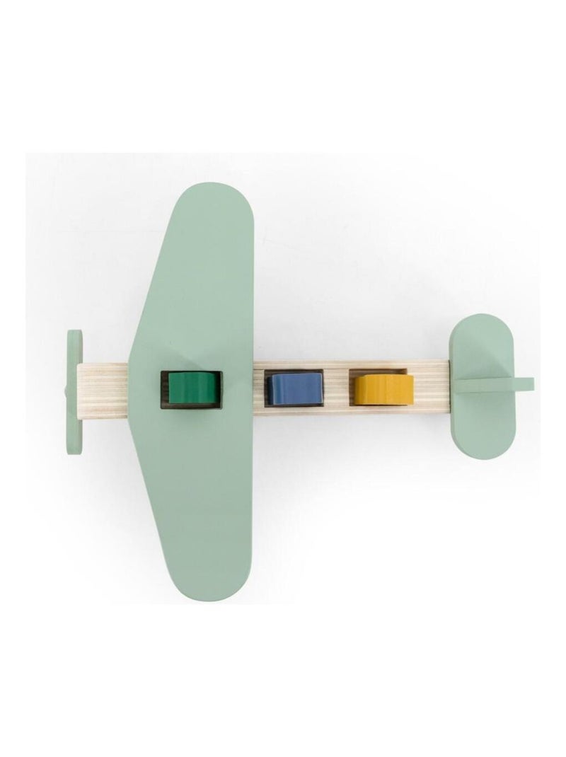 Avion en bois animaux en Bois Multicolore - Kiabi