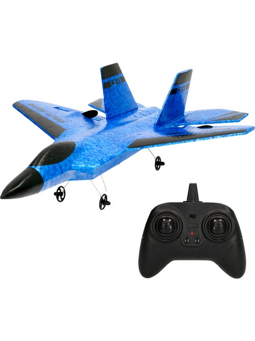Avion télédirigé de combat tournant à 360º avec stabilisateur 25 cm speed & go - Kiabi