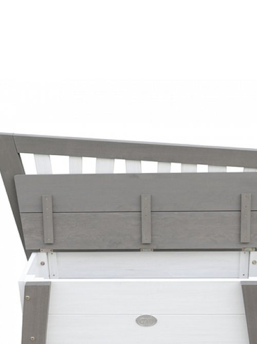 AXI Banc de rangement de jouets Corky Gris Blanc - Kiabi