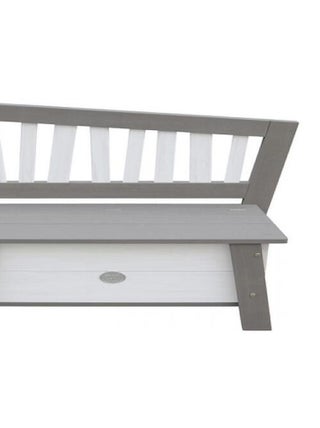 Axi Banc De Rangement De Jouets Corky Gris Blanc
