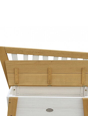 AXI Banc de rangement de jouets Corky Marron Blanc