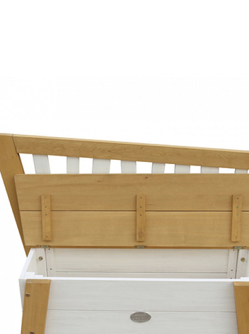 AXI Banc de rangement de jouets Corky Marron Blanc Blanc - Kiabi
